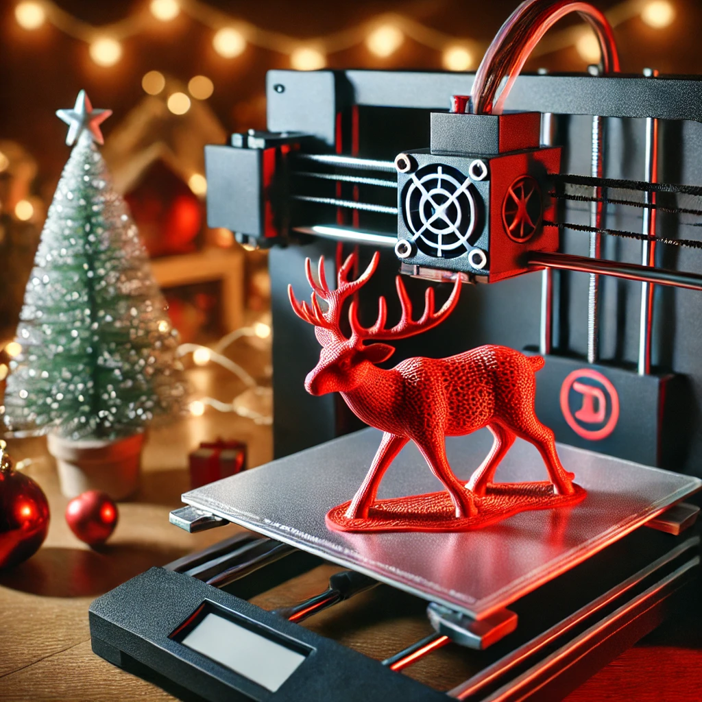 Impressão 3D no Natal