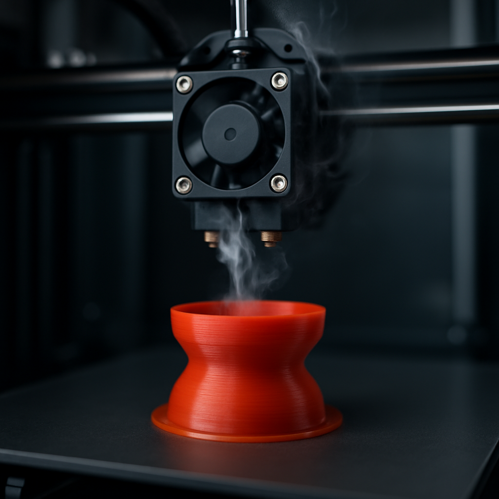 Emissão de gases na impressão 3D
