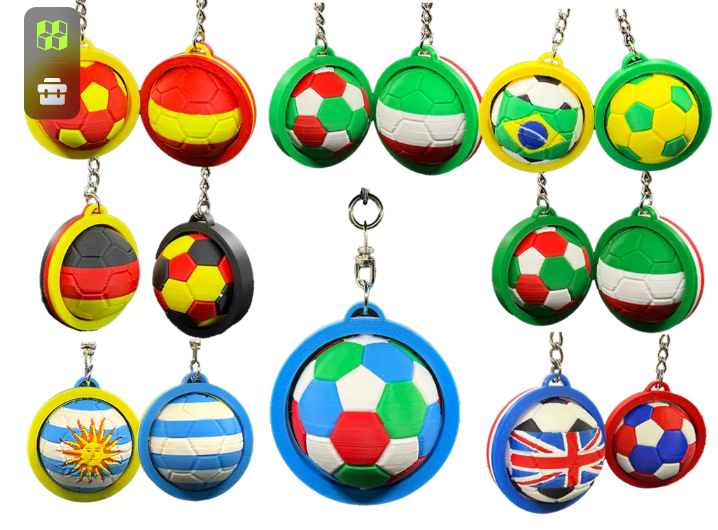 chaveiros-copa-mundo-national-3d-melhor-filamento-3d-brasil