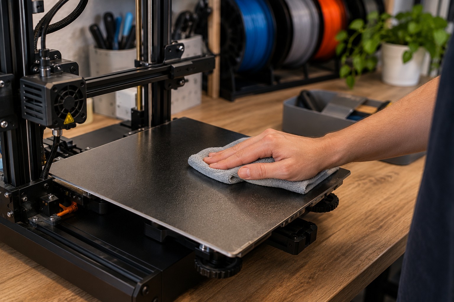 como-limpar-mesa-impressora-3D-national-3d-melhor-filamento-3d-brasil